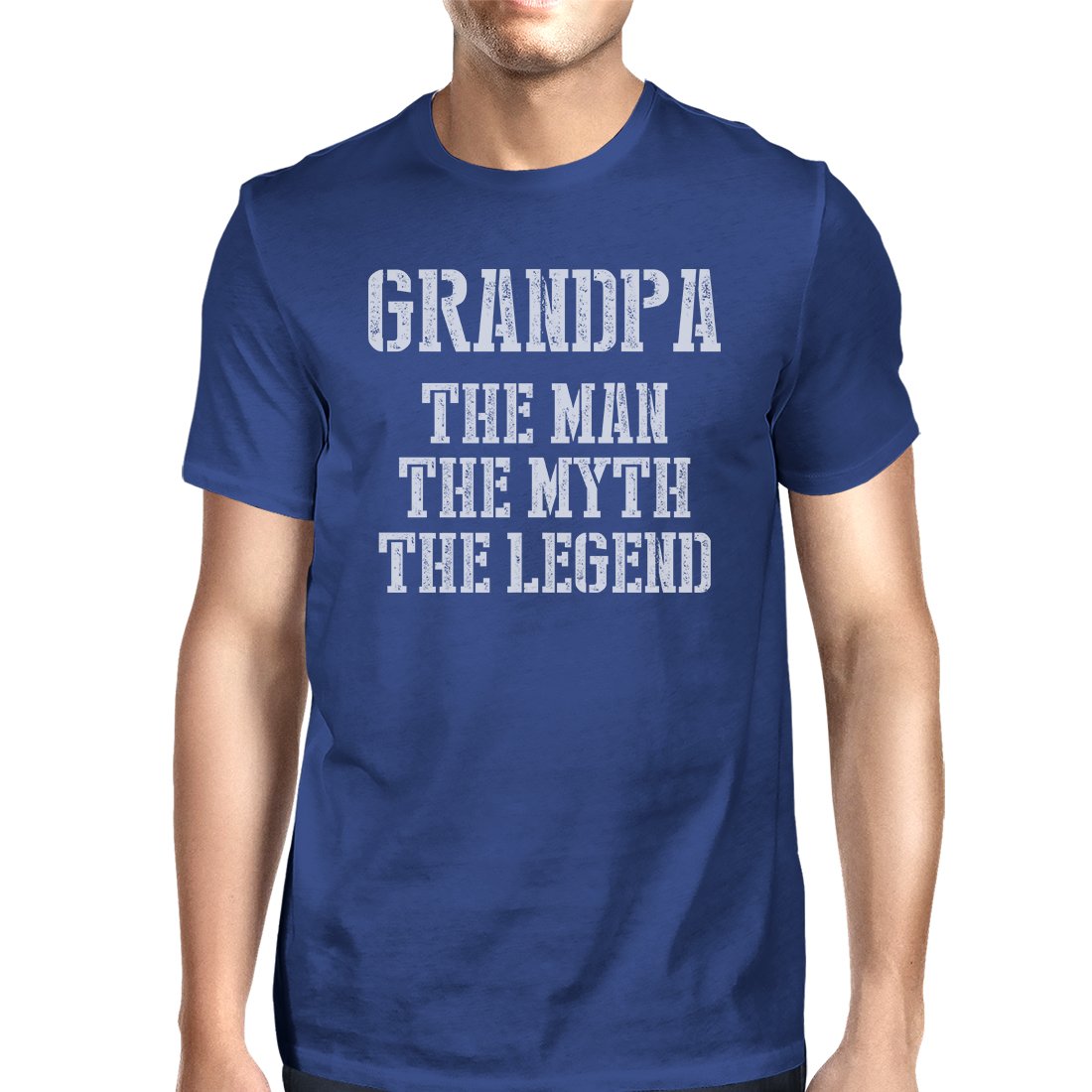 Legend Grandpa Mens Special Tee Shirt for Grandpa Fathers Day Gift