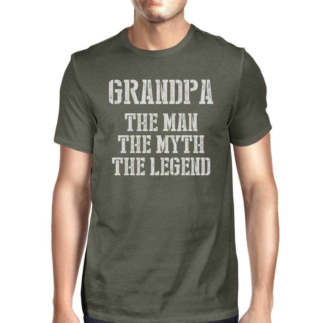Legend Grandpa Mens Special Tee Shirt for Grandpa Fathers Day Gift