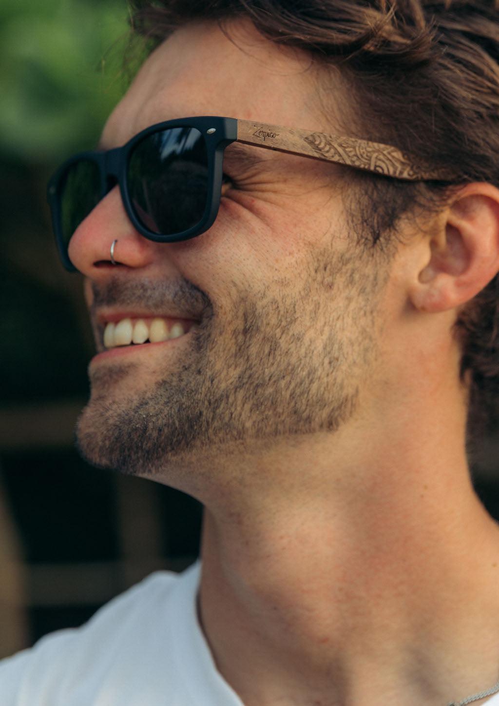 Eyewood | Engraved Wooden Sunglasses - Mandala