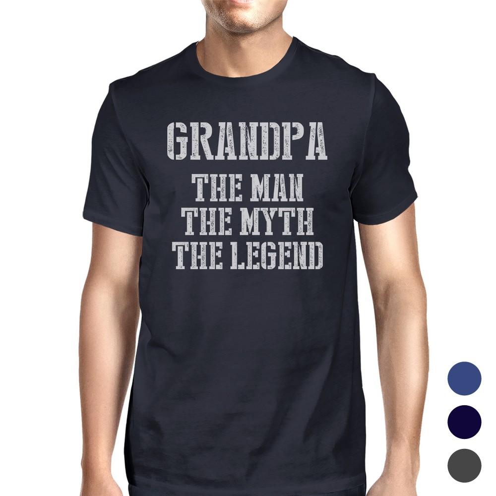 Legend Grandpa Mens Special Tee Shirt for Grandpa Fathers Day Gift